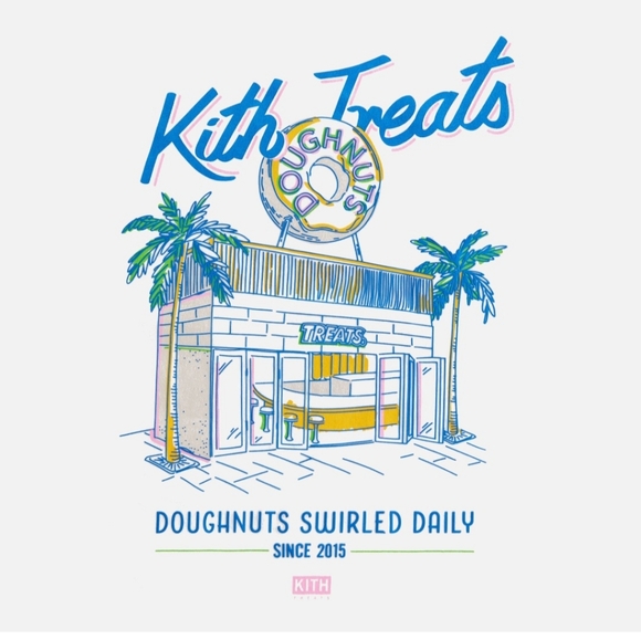 Kith Treats Doughnut II Tee Men's Size Small NWT - Picture 5 of 5